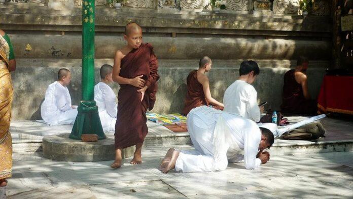 Llocs de pelegrinatge budista a l'Índia