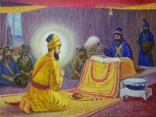 今天庆祝 Sri Guru Gobind Singh Ji 的 Parkash Purab