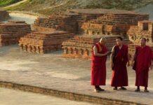 Walking pilgrimage by 108 Koreans to Buddhist sites Walking pilgrimage to Buddhist sites in India and Nepal by 108 Koreans