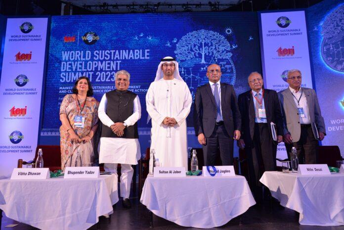 World Sustainable Development Summit (WSDS) 2023 invigdes i New Delhi