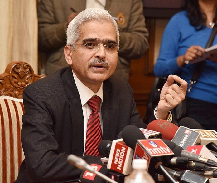 Guvernatorul RBI Shaktikanta Das a fost numit Guvernatorul anului