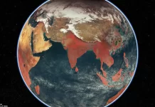 Images of Earth generated from ISRO’s Satellite data   Images of Earth generated from ISRO’s Satellite data