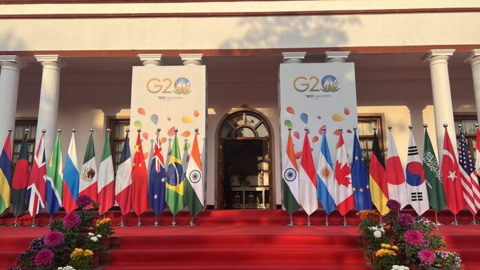 G20 နိုင်ငံခြားရေးဝန်ကြီးများ တရားဝင်အစည်းအဝေးကို နယူးဒေလီတွင် ကျင်းပခဲ့သည်။