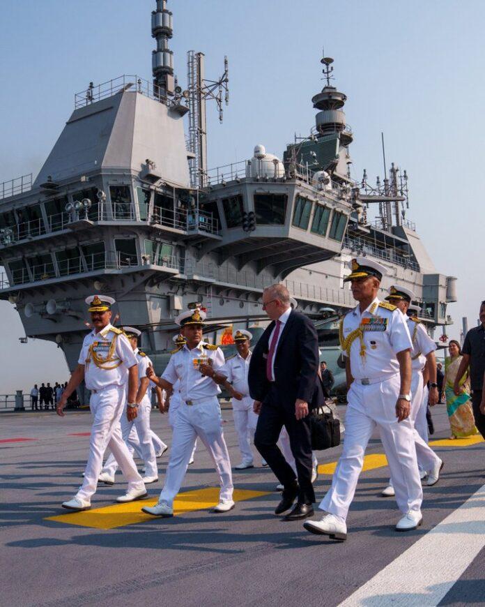 Australia acollerá o exercicio naval conxunto Malabar dos países QUAD