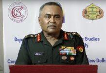 “Chinese transgressions remain potential trigger for escalations”, says Indian Army Chief  General Manoj Pande