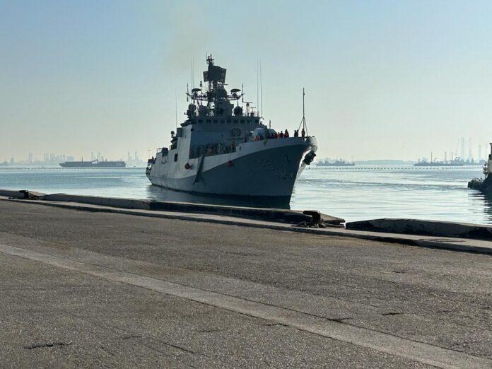 Indian Navy participates in international maritime exercise in the Gulf region